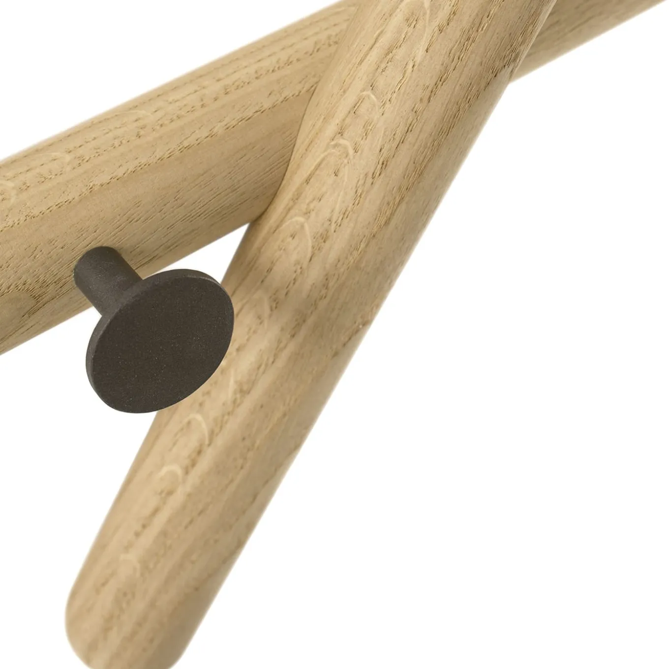 Mikado Solid Oak Coat Rack