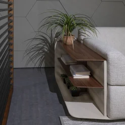 Milano Modular Corner Sofa with Side Table