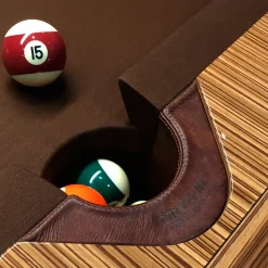 Millennium Zebrano Billiard Pool Table