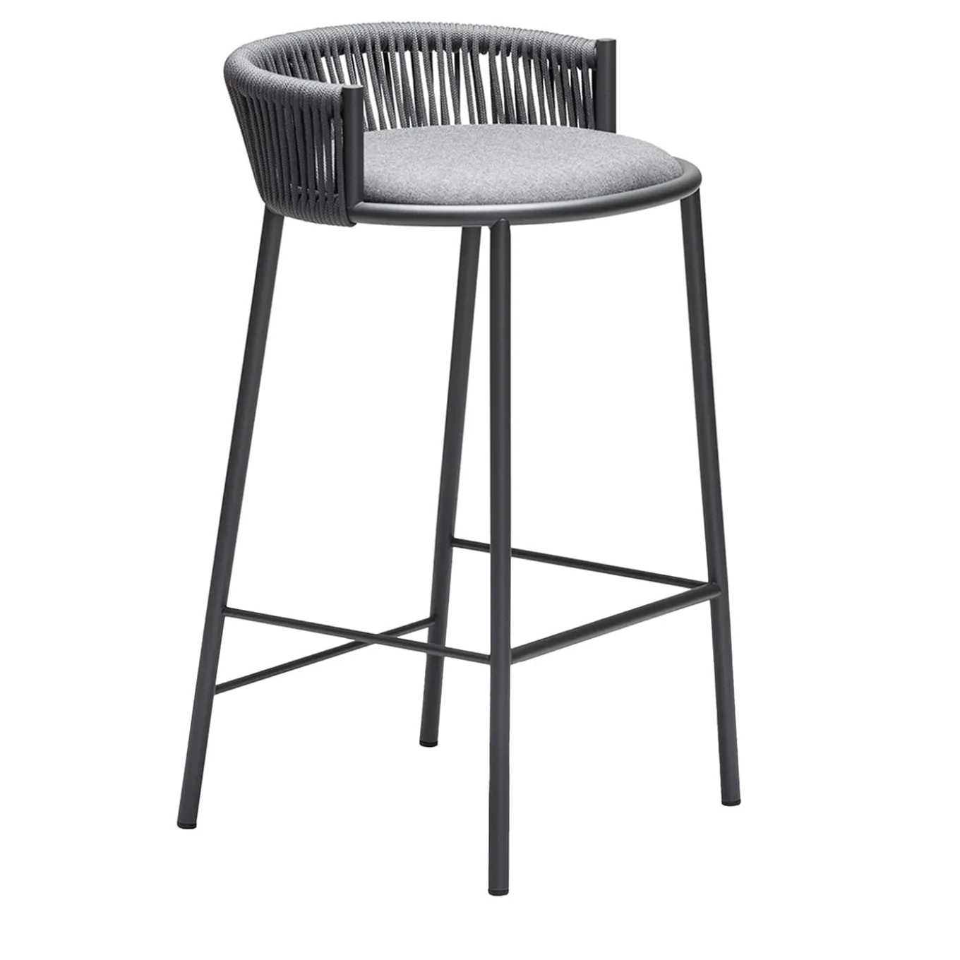 Millie Sg-65 Gray Bar Stool by Studio Pastina