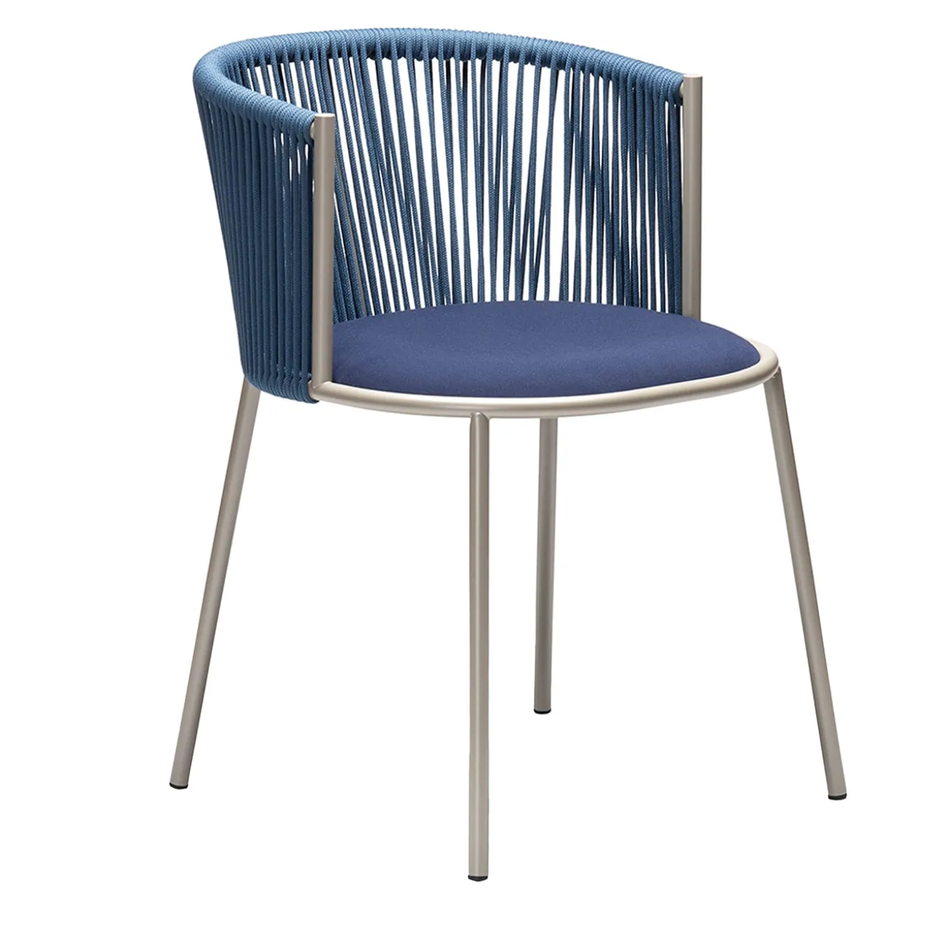 Millie SP Blue Outdoor Chair by Studio Pastina
