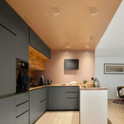 Mimesi Adjustable White Steel Ceiling Spotlight