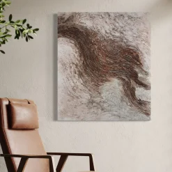 Minerali Textured Resin Painting