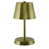 Mini Me Gold Finish Rechargeable Table Lamp