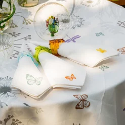 Mini Oasis Flowers Green Glass Sphere Figurine