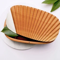 Mini Portrait Cherry Wood Oval Jewelry Box