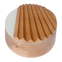 Mini Portrait Cherry Wood Jewelry Box