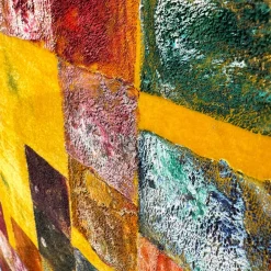 Mini Scacchiera Hand-Painted Tapestry