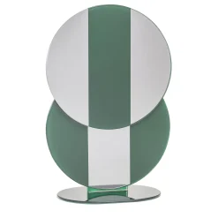 Minima Small Green Table Mirror