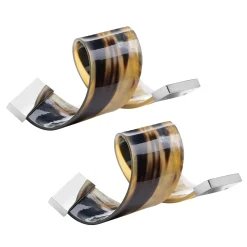 Mirea Set of 2 Horn Napkin Rings