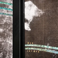 Mirror Labyrinth Velvet Screen