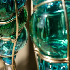 Miss Joushua Metal and Murano Glass Sculpture