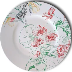 Mix & Match Set of 6 Polychrome Dinner Plates