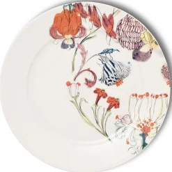 Mix & Match Set of 6 Polychrome Dinner Plates