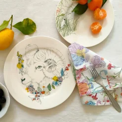 Mixed Napkings Assorted Set of 6 Polychrome Napkins