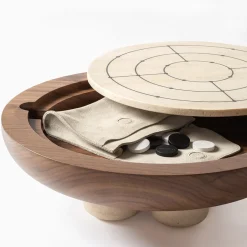 Mocambo Muehle Tic Tac Toe Game Set Design by Simone Fanciullacci