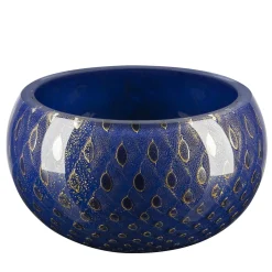 Mocenigo Gold & Blue Decorative Bowl