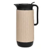 Mocha Beige Leather 1L Thermal Carafe