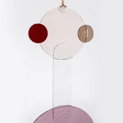 Mojo Artisianal Glass and Copper Amulet