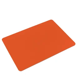 Mondrian Spritz Orange and Luna White Rectangular Placemat