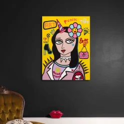 Money Mona #punk Painting