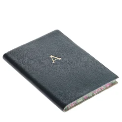 Monogramma Leather Notebook