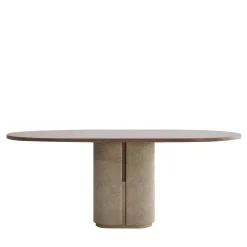Monolithus Pimar Natural Stone Dining Table by Apospersano