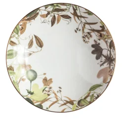 Mont Blanc Porcelain Soup Plate with branches #3