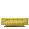 Montgomery 3-Seater Quilted Yellow Soft by Studio 63