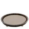 Monza Leather & Marble Round Small Valet Trays #1