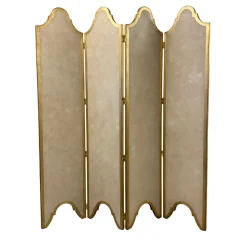 Moro Blue & Taupe Room Divider