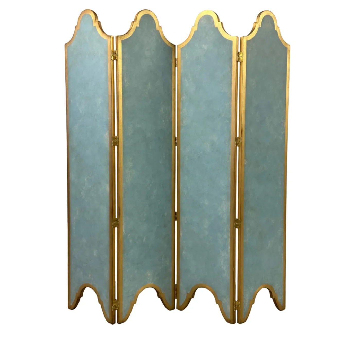 Moro Blue & Taupe Room Divider