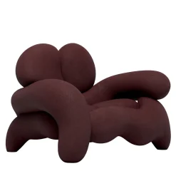 Morphologica Brown Bouclé Armchair