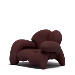 Morphologica Brown Bouclé Armchair