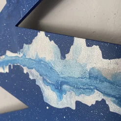 Morsa Aluminum Galaxy Sculpture