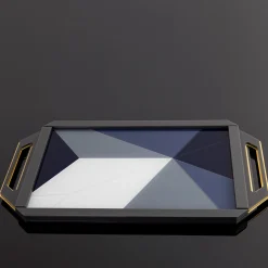 MOSAICO LARGE TRAY BLUE