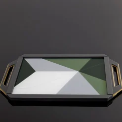 MOSAICO LARGE TRAY GREEN