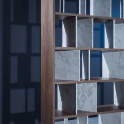 Moscova Bookcase in Mocha color