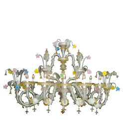 Multicolor Boat Chandelier
