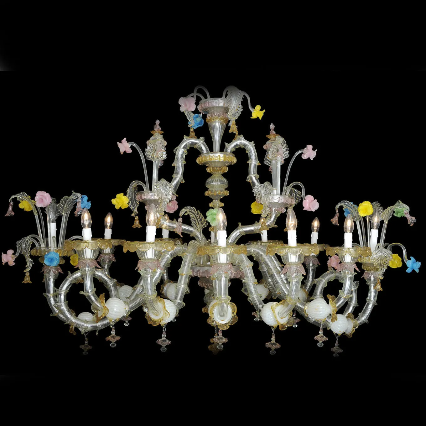 Multicolor Boat Chandelier