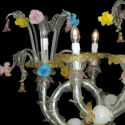 Multicolor Boat Chandelier