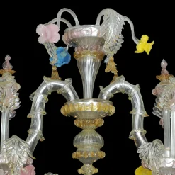 Multicolor Boat Chandelier