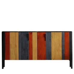 Multicolor Domino Credenza
