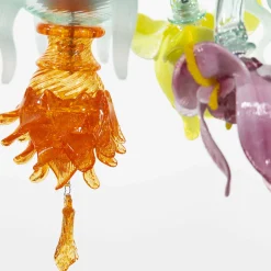Multicolor Iris Chandelier
