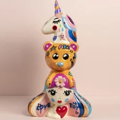 Multicolor Magic Totem Series Sculpture #1