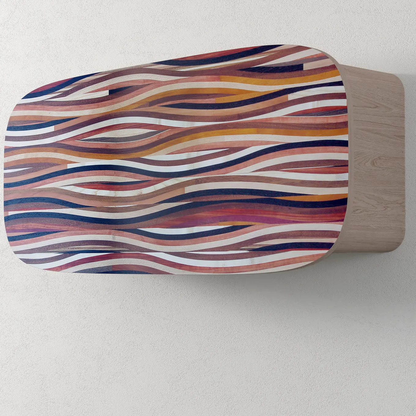 Multiessenza Wall-Suspended Desk by Gabriele E. M. D'Angelo