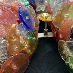 Murano Glass Nautilus Shell Sconce