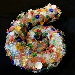 Murano Glass Nautilus Shell Sconce