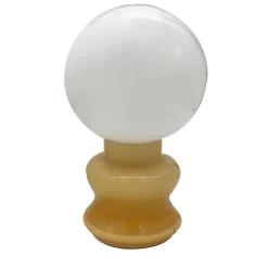 Murano Yellow Set of 2 Table Lamps