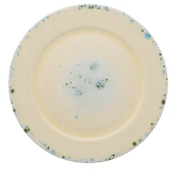 Murrine Yellow Rim Charger Plate